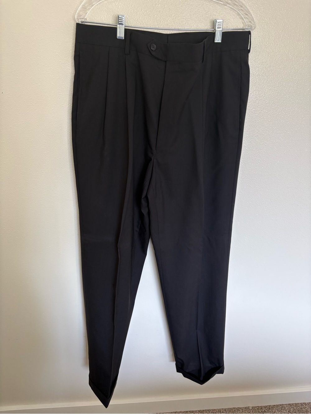 Jos. A. Bank Men's Black Suit Pants